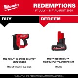 M12FCN18GS0C 18G COMPACT BRAD NAILER